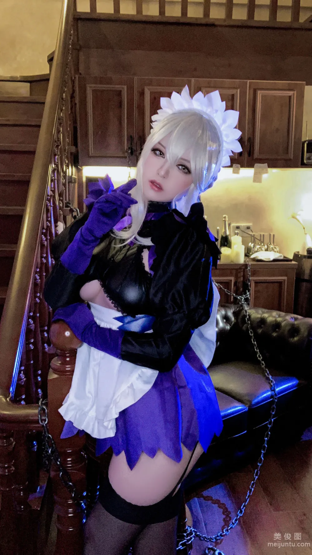 [網紅COSER寫真] 半半子 - LancerAlter Maid 套圖 56