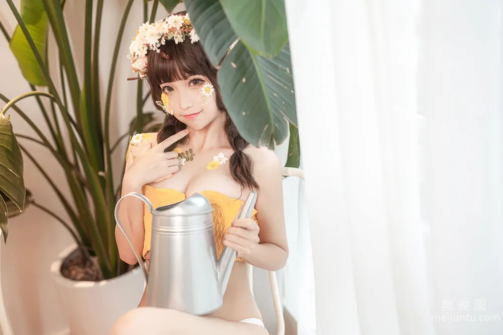 [網紅COSER寫真] 蠢沫沫 - 尖耳國度 花精靈 套圖 16