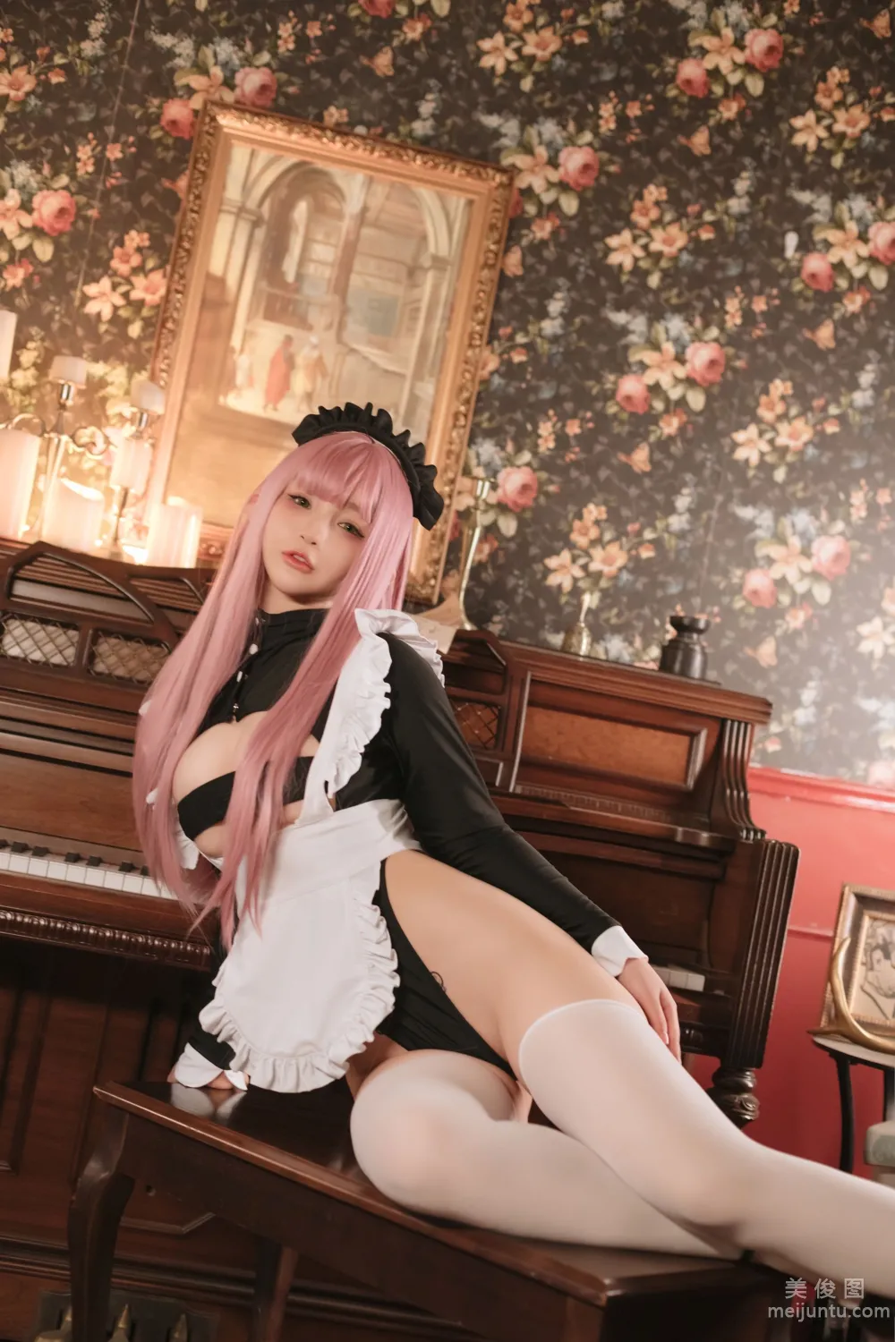 [網紅COSER寫真] 桜井甯甯 - 複古女仆 套圖 5