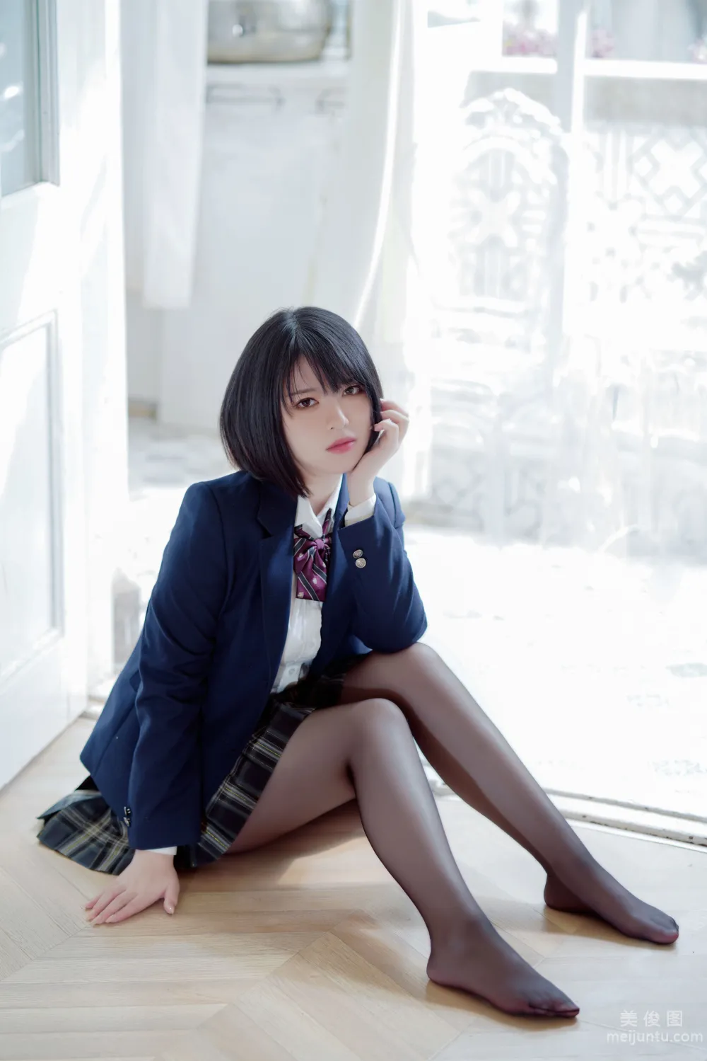 [網紅COSER寫真] 半半子 - 彼女の制服姿が好き 3