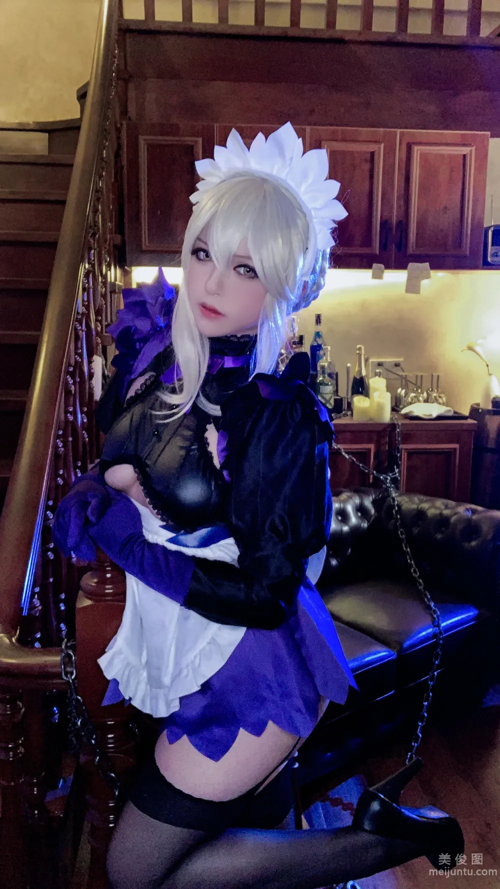 [網紅COSER寫真] 半半子 - LancerAlter Maid 套圖 57