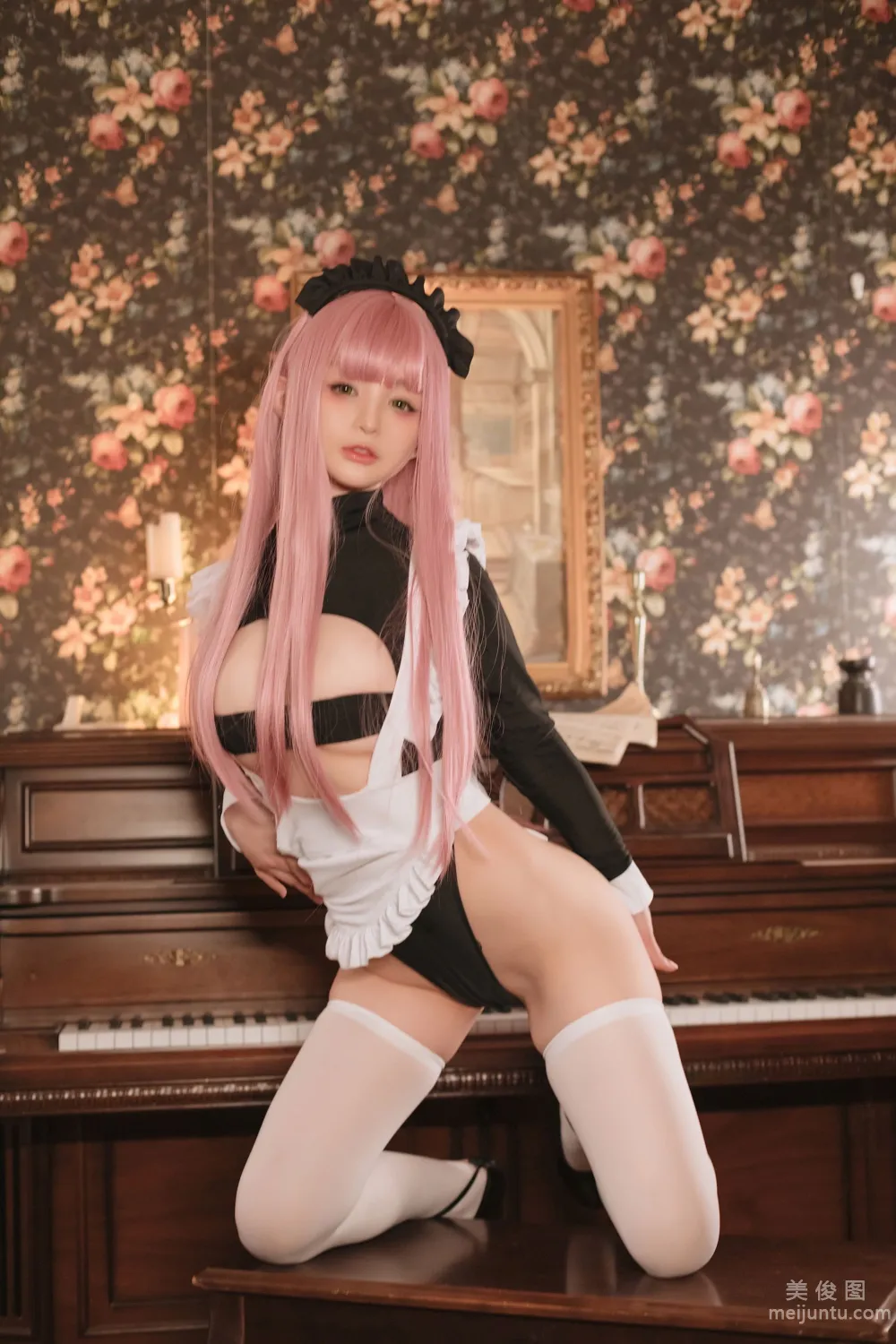 [網紅COSER寫真] 桜井甯甯 - 複古女仆 套圖 1