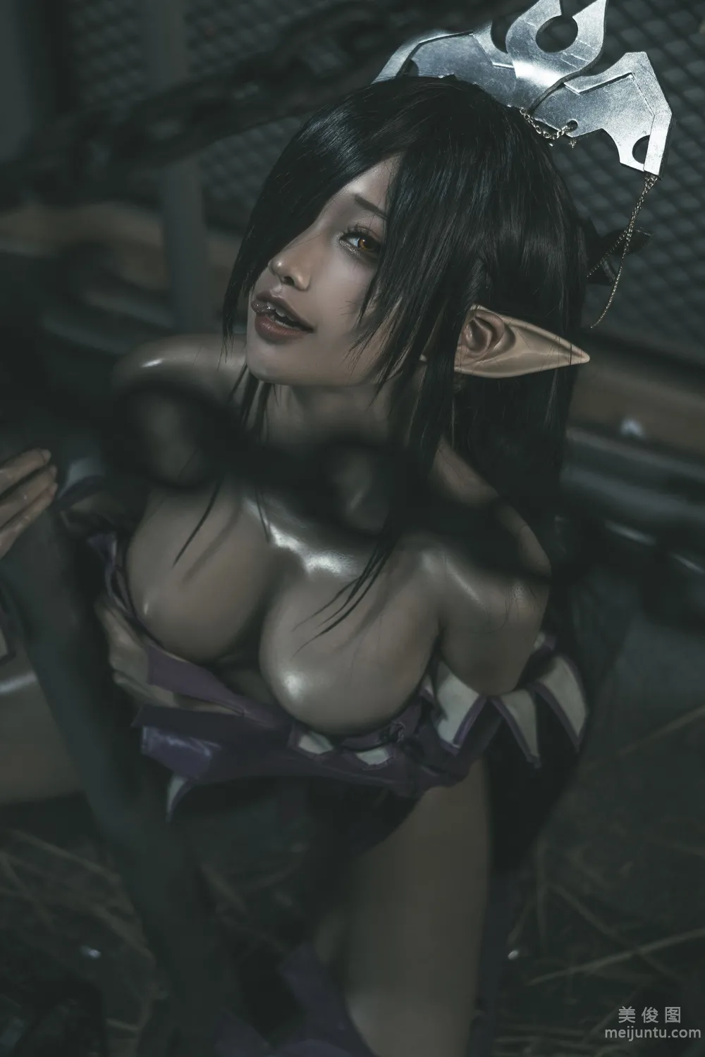 [網紅COSER寫真] 蠢沫沫 - 黑獸女王 原設 套圖 2