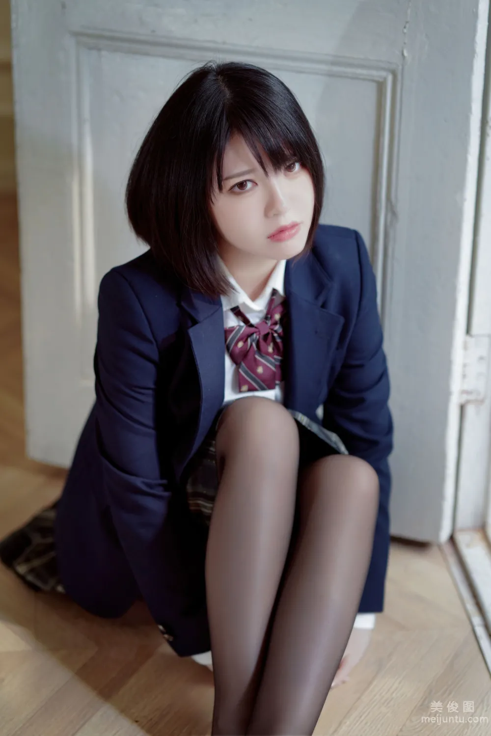 [網紅COSER寫真] 半半子 - 彼女の制服姿が好き 15