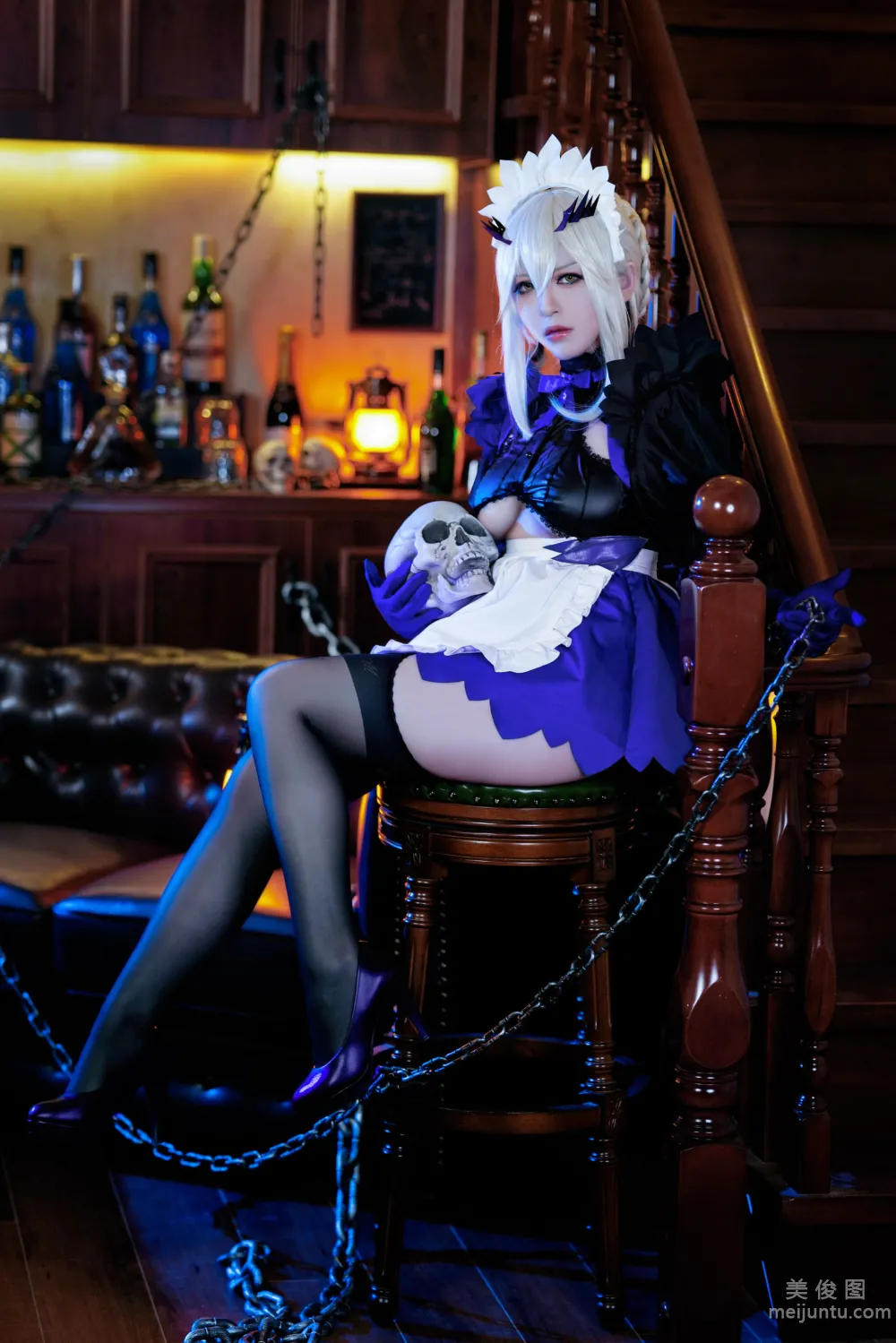 [網紅COSER寫真] 半半子 - LancerAlter Maid 套圖 44