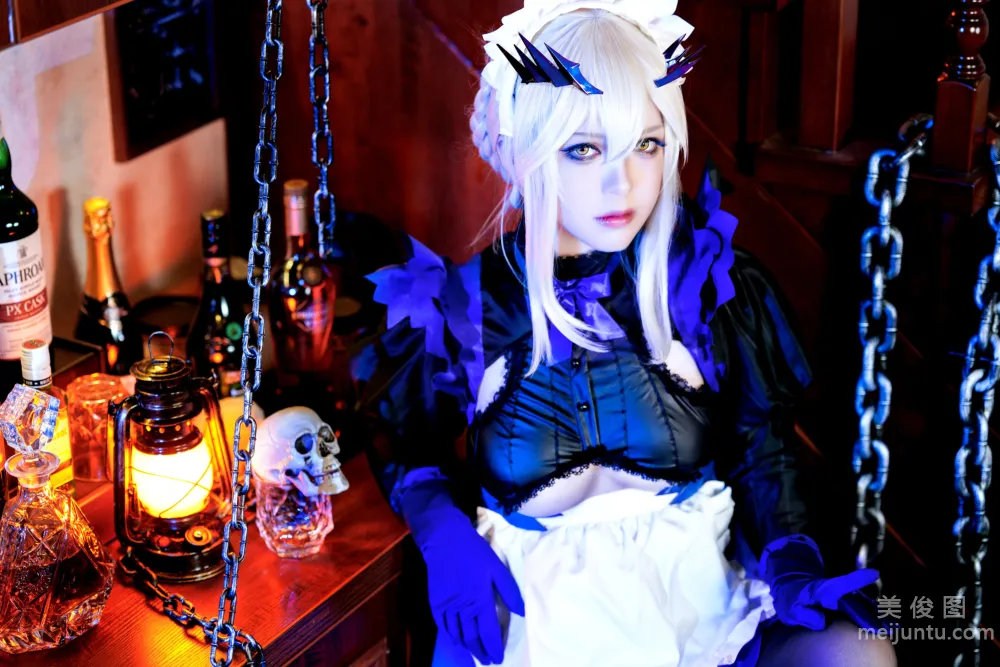 [網紅COSER寫真] 半半子 - LancerAlter Maid 套圖 3