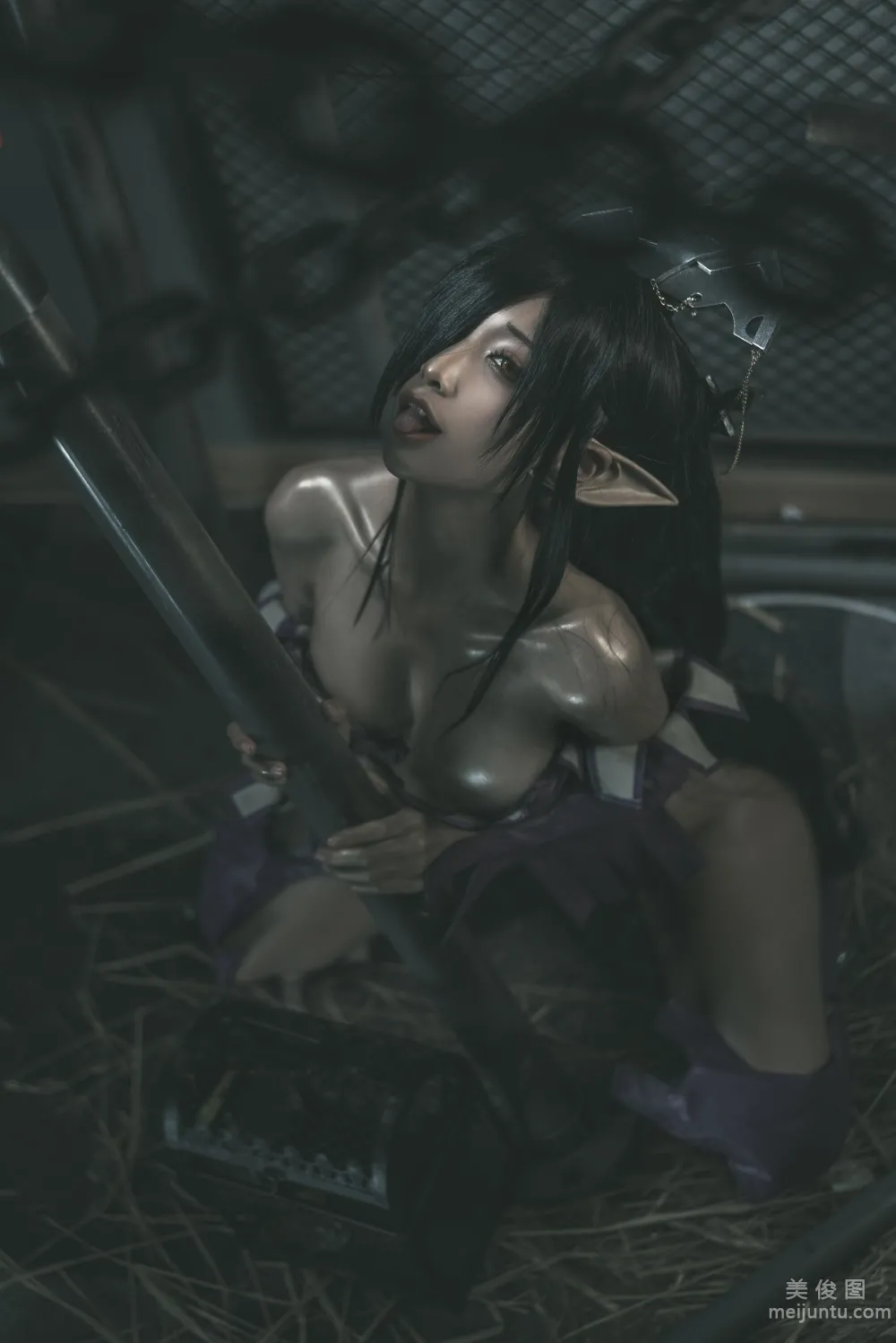 [網紅COSER寫真] 蠢沫沫 - 黑獸女王 原設 套圖 6