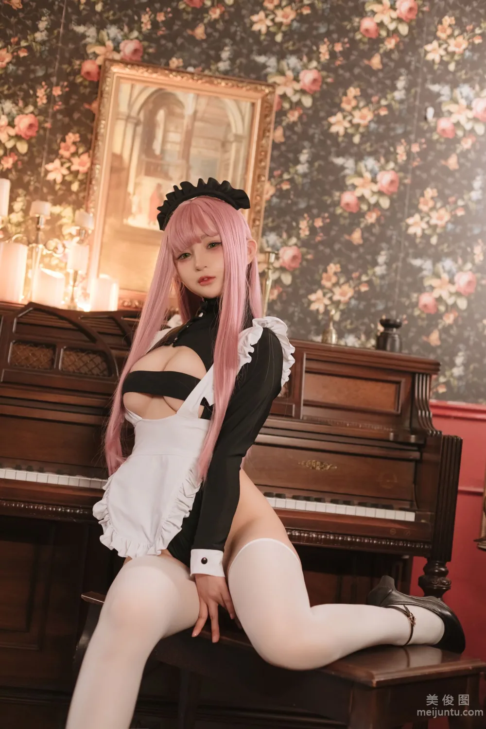 [網紅COSER寫真] 桜井甯甯 - 複古女仆 套圖 6