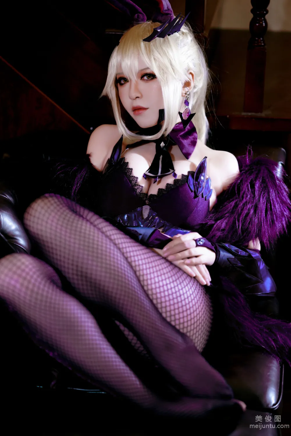 [網紅COSER寫真] 半半子 - LancerAlter Bunny 套圖 27