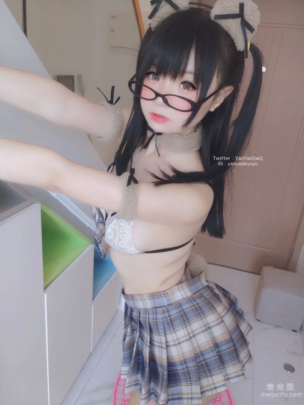 [網紅COSER寫真] 搖搖樂yoyo fantia やさしくしてください 23