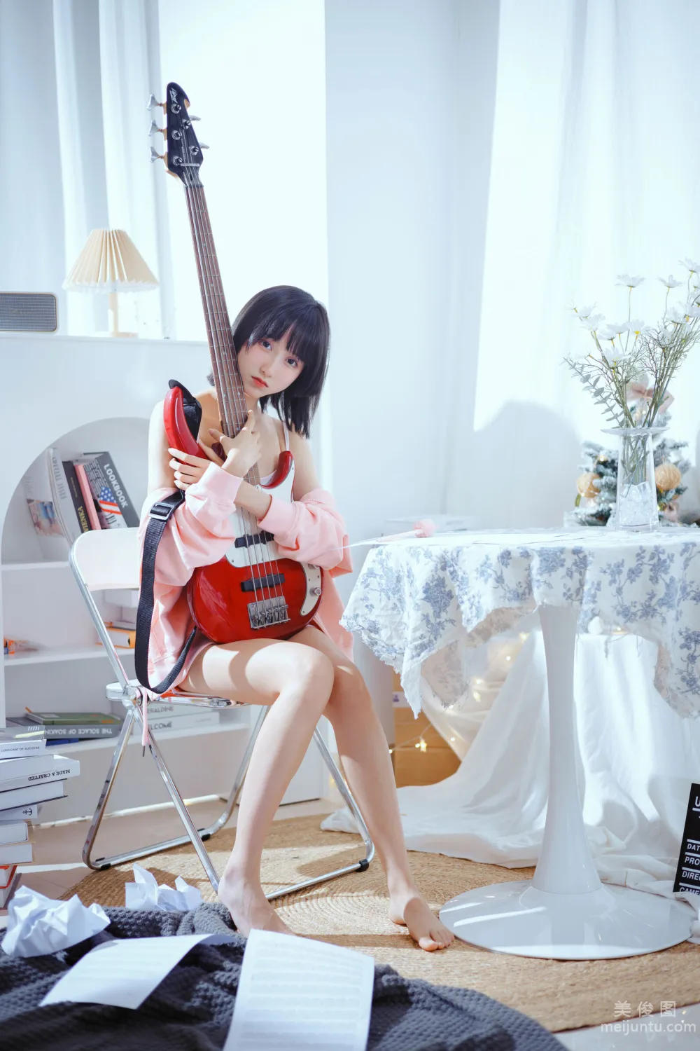 [網紅COSER寫真] 木綿綿OwO - 貝斯與妹妹 6