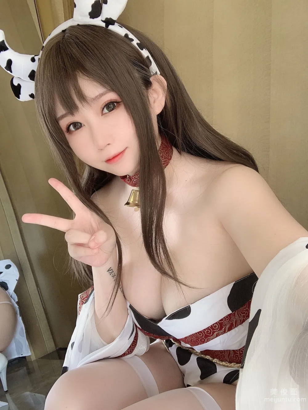 [網紅COSER寫真] 是依醬呀 - 牛牛和服 11