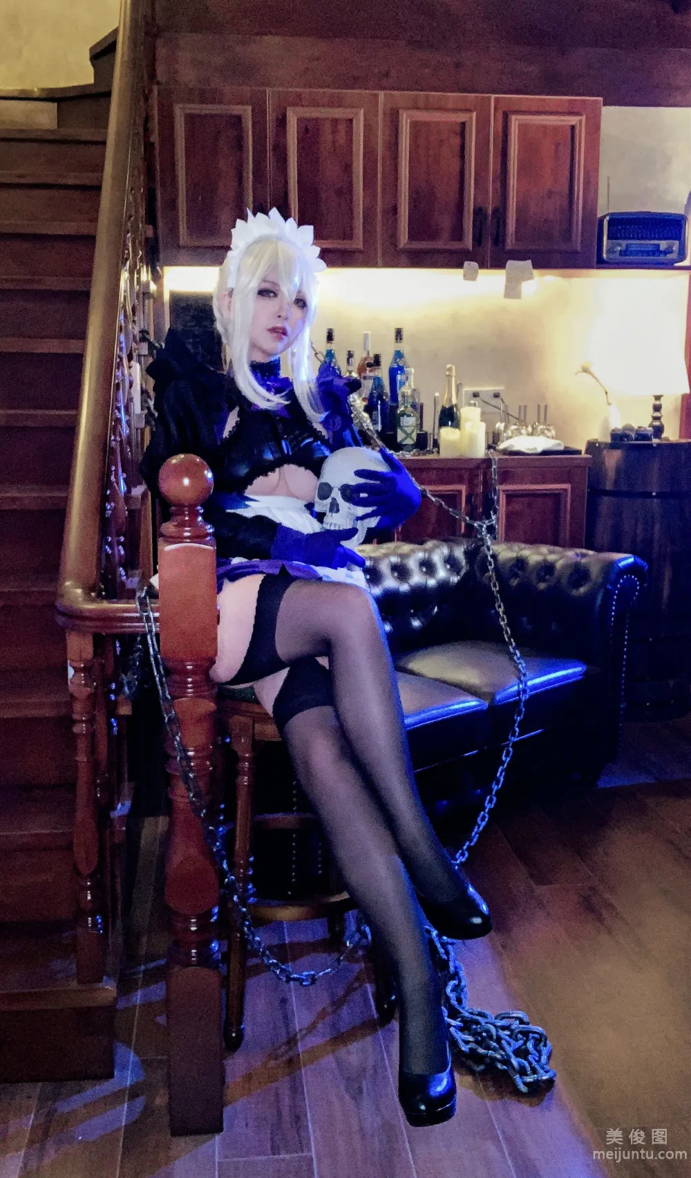 [網紅COSER寫真] 半半子 - LancerAlter Maid 套圖 50