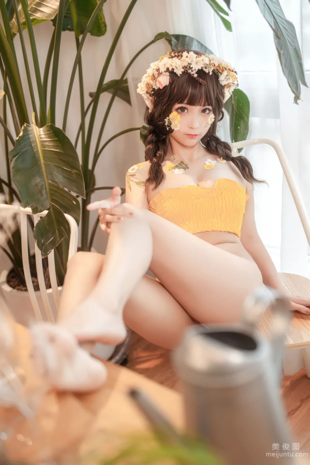 [網紅COSER寫真] 蠢沫沫 - 尖耳國度 花精靈 套圖 9