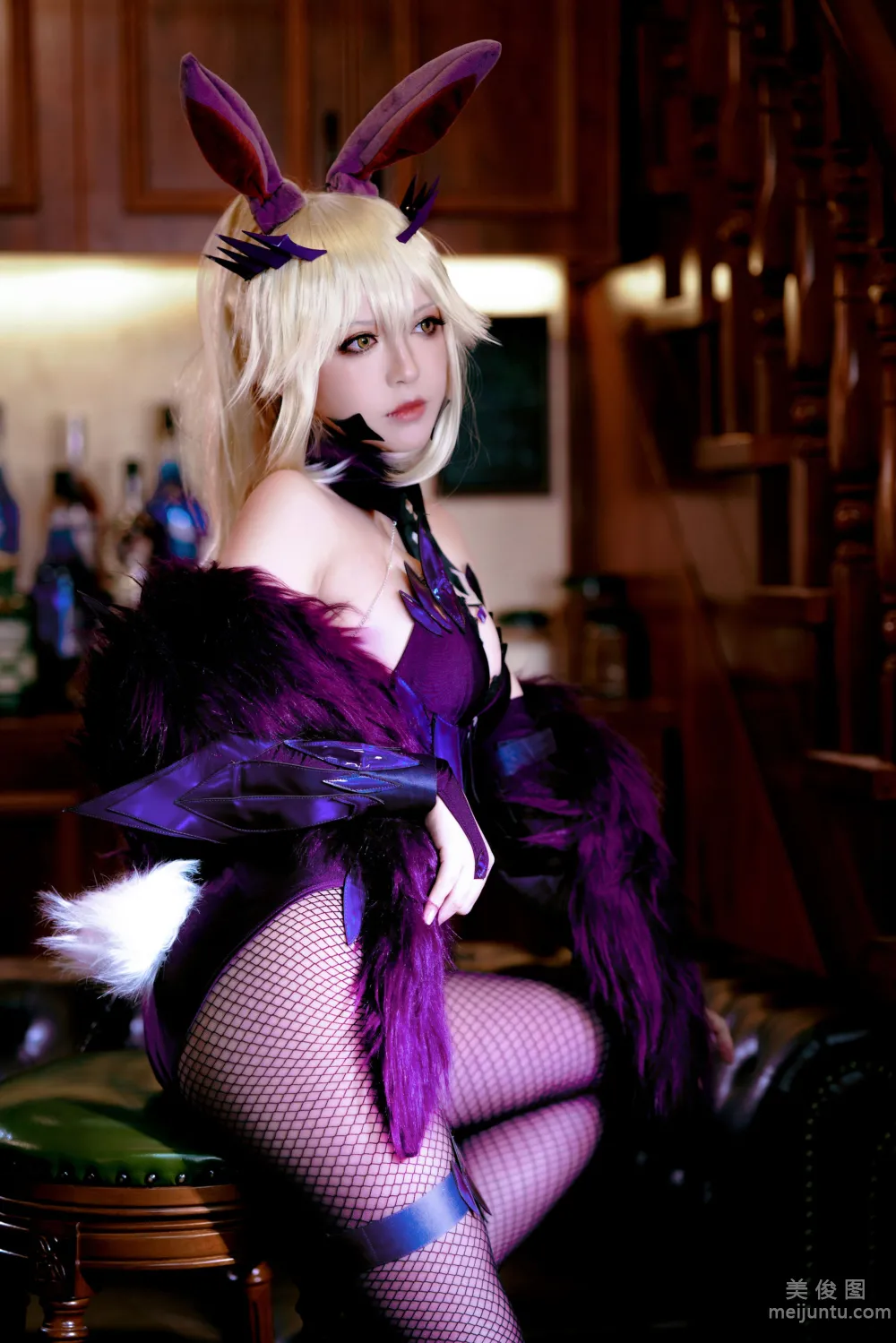 [網紅COSER寫真] 半半子 - LancerAlter Bunny 套圖 9
