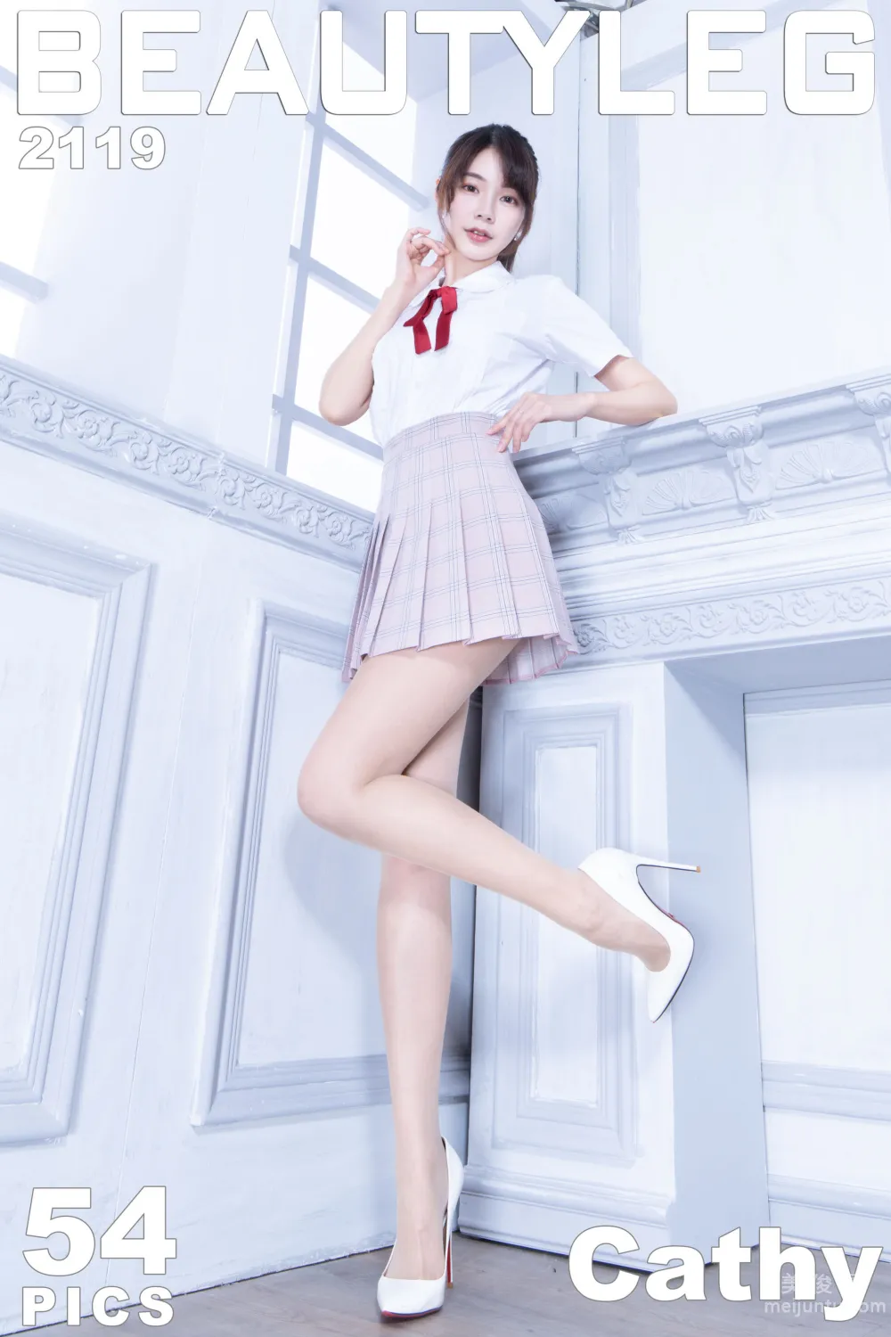 [Beautyleg] No.2119 Cathy 絲襪美腿寫真套圖 1