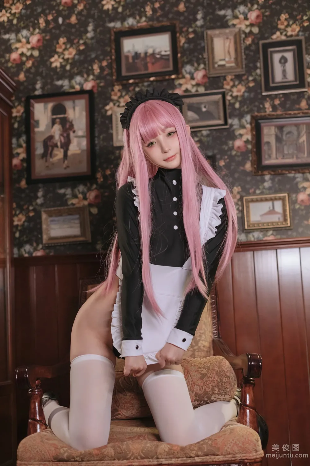 [網紅COSER寫真] 桜井甯甯 - 複古女仆 套圖 20