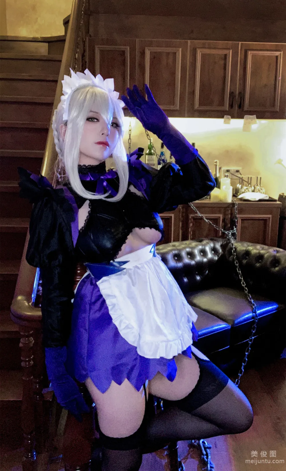 [網紅COSER寫真] 半半子 - LancerAlter Maid 套圖 54