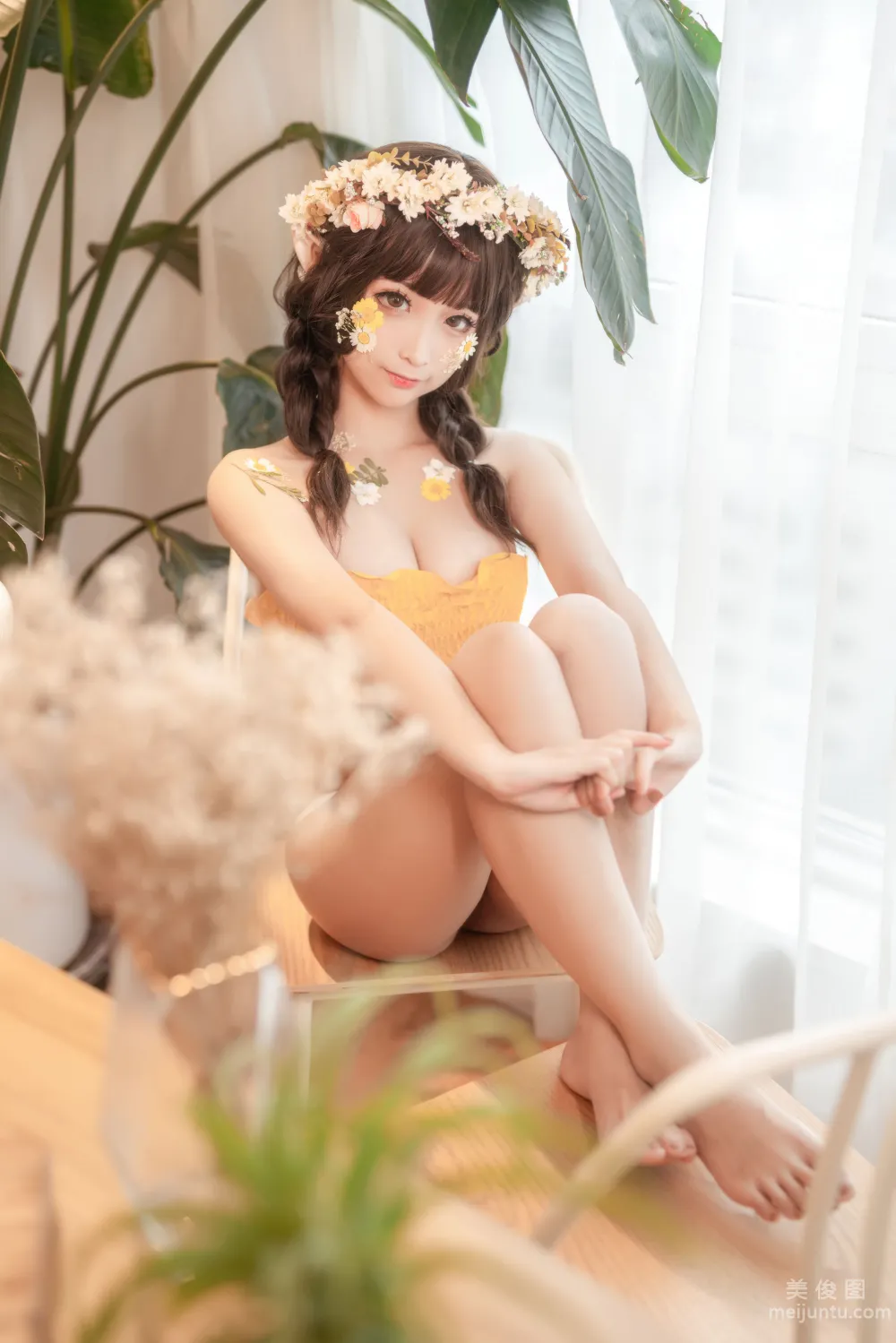 [網紅COSER寫真] 蠢沫沫 - 尖耳國度 花精靈 套圖 17