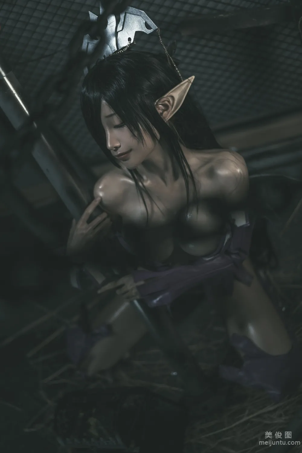 [網紅COSER寫真] 蠢沫沫 - 黑獸女王 原設 套圖 5