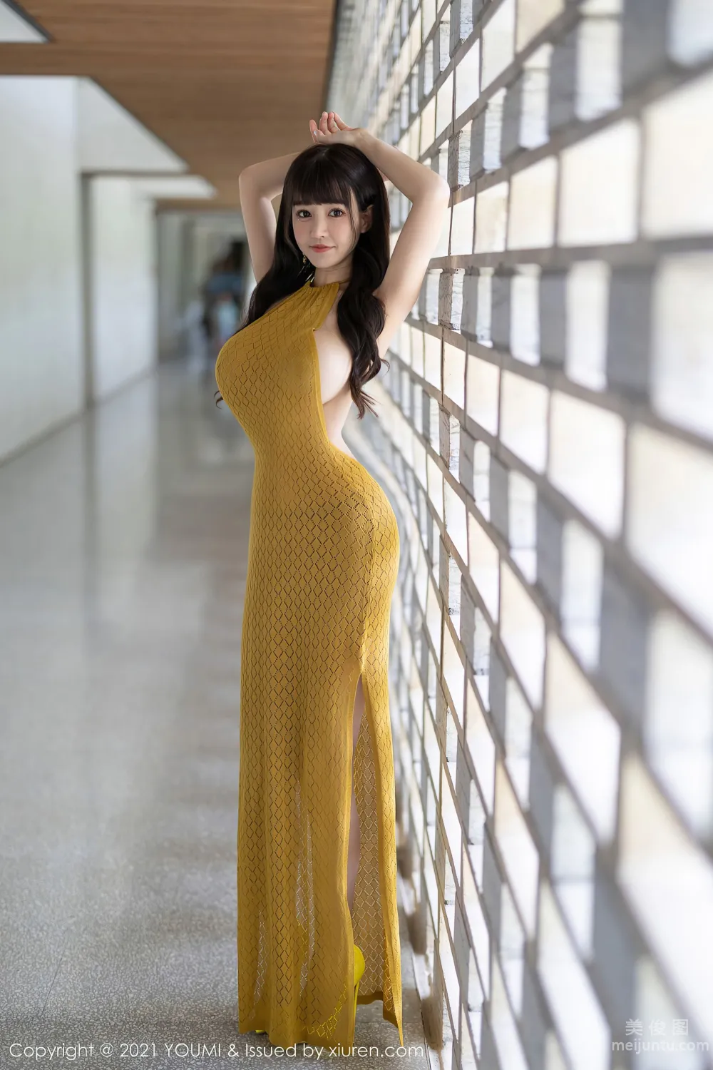 [尤蜜荟YouMi] Vol.676 朱可儿Flower - 黄色耀眼的长裙3