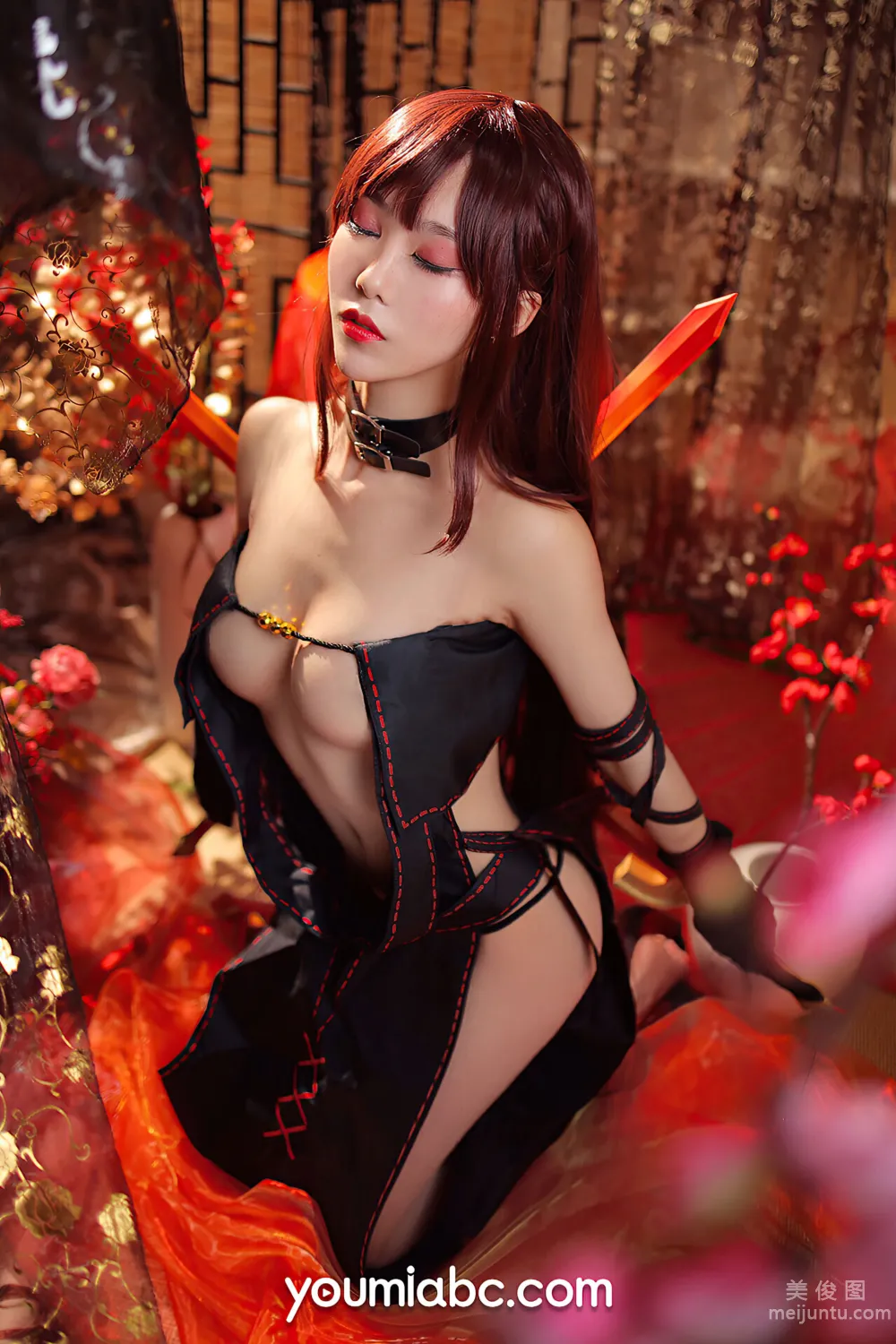 [尤蜜YouMiabc]  抖娘利世 - 虞美人12