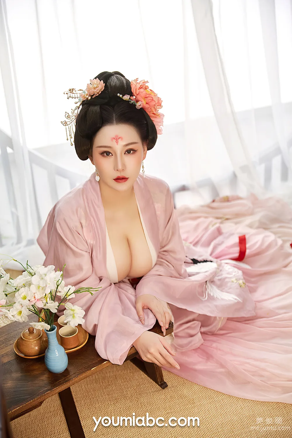 [尤蜜YouMiabc]  费若拉 - 宫廷仕女图4