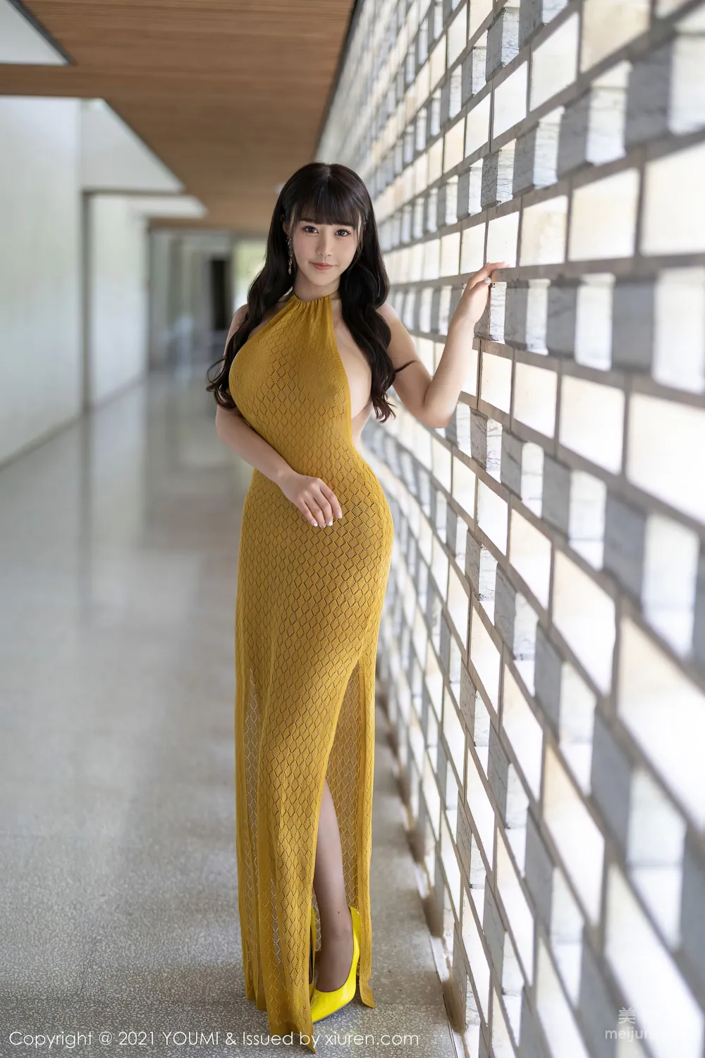 [尤蜜荟YouMi] Vol.676 朱可儿Flower - 黄色耀眼的长裙2