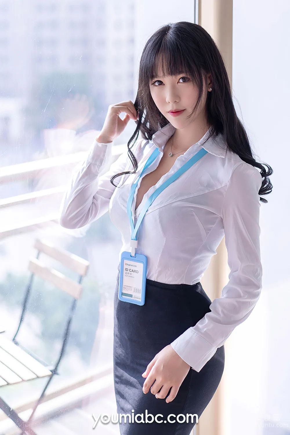 [尤蜜YouMiabc]  抖娘利世 - OL白领第二弹6