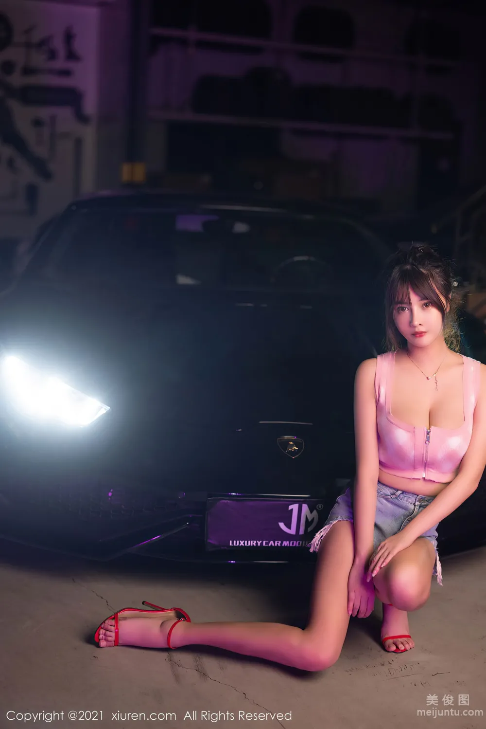 [秀人XiuRen] No.3725 萌奈子 - 香車與美仁的視覺 12