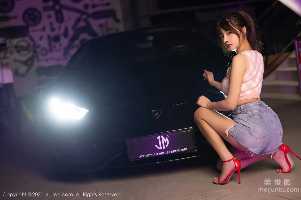 [秀人XiuRen] No.3725 萌奈子 - 香車與美仁的視覺 11