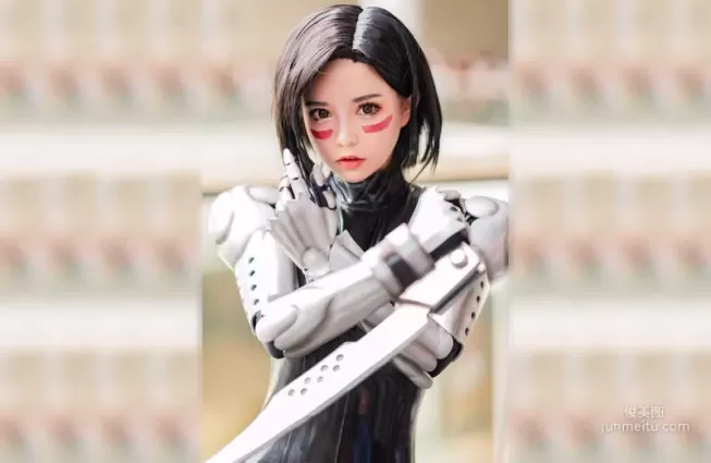 正妹coser《六二二同學》的戰鬥天使艾麗塔美美角色扮演
