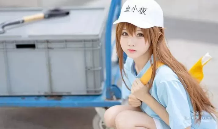 《工作細胞》萌萌血小闆Cosplay 《小柔SeeU》上工啦
