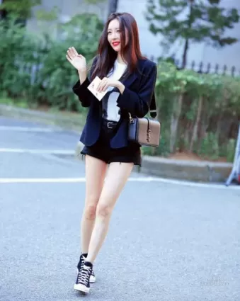 女生也流口水！南韓第一美腿女星善美～110公分0贅肉