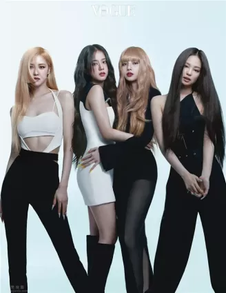 BLACKPINK拍攝VOGUE雜志封面的美圖