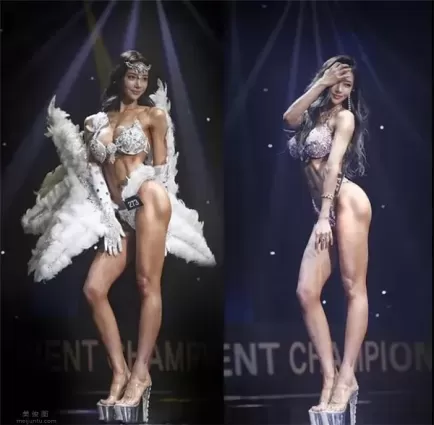 韓國版健身女神李妍花 韓國妹子圖