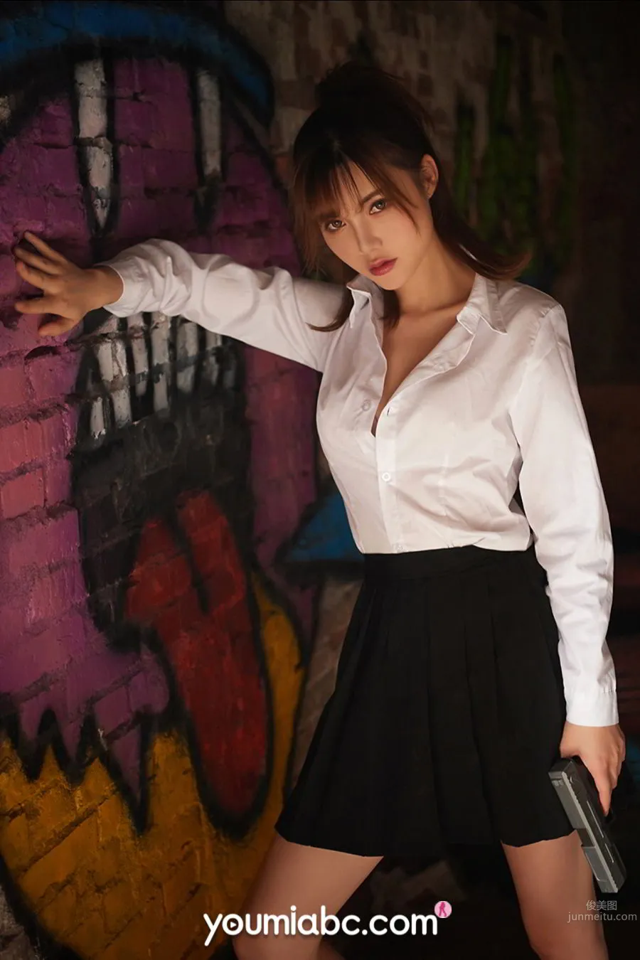 尤蜜Youmi 2020.08.27 奶茶Emily 火辣女特工 15
