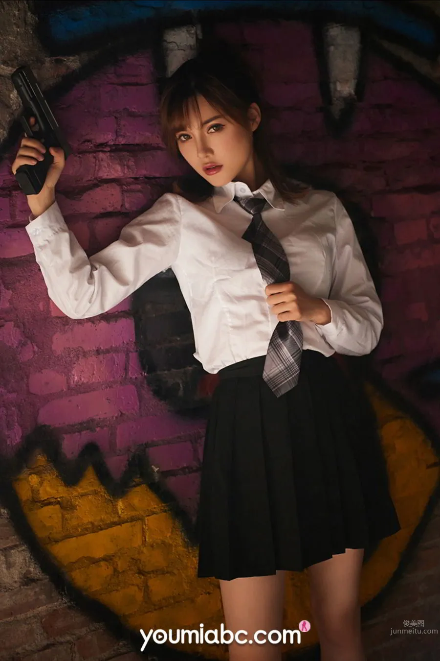 尤蜜Youmi 2020.08.27 奶茶Emily 火辣女特工 13