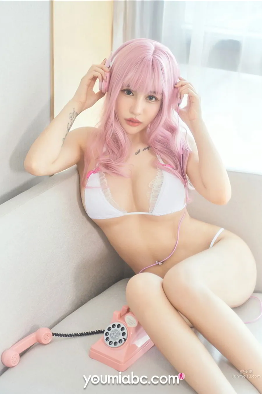 尤蜜Youmi 2019.12.17 可可 粉色甜心 4