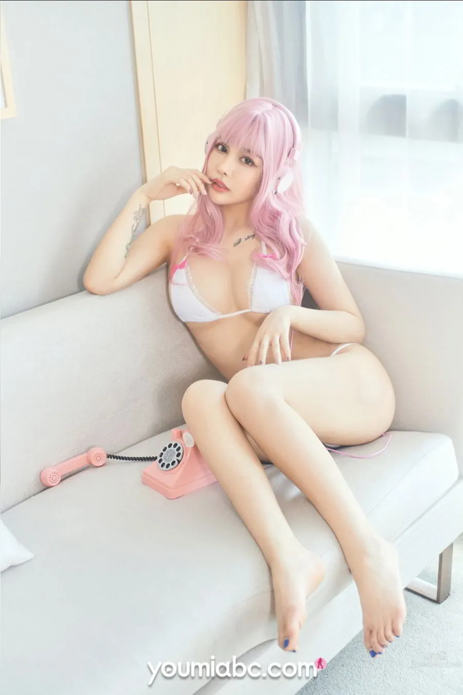 尤蜜Youmi 2019.12.17 可可 粉色甜心 2