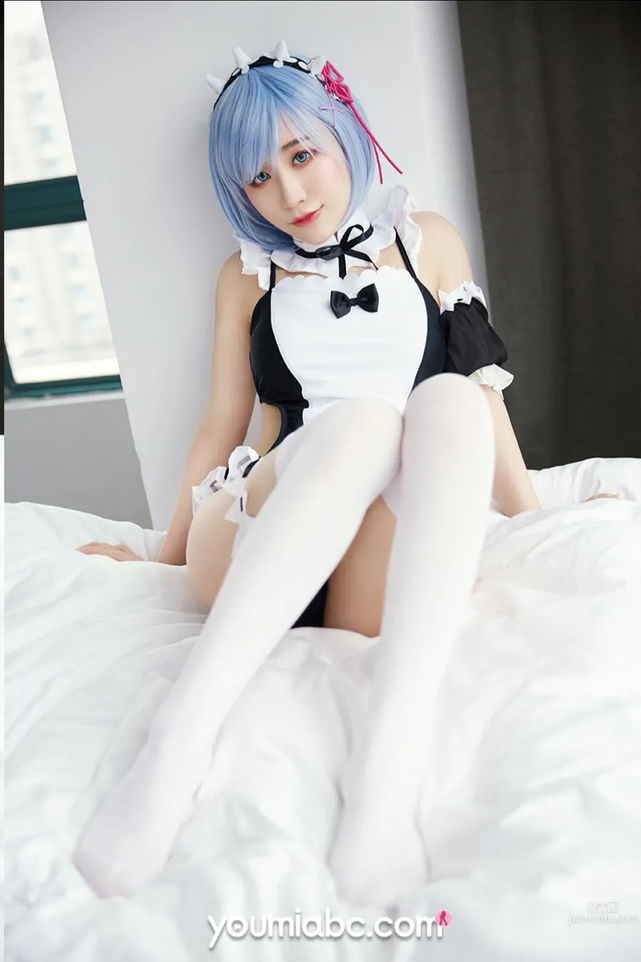 尤蜜Youmi 2019.12.05 绯月櫻-Cherry 蕾姆女仆 21