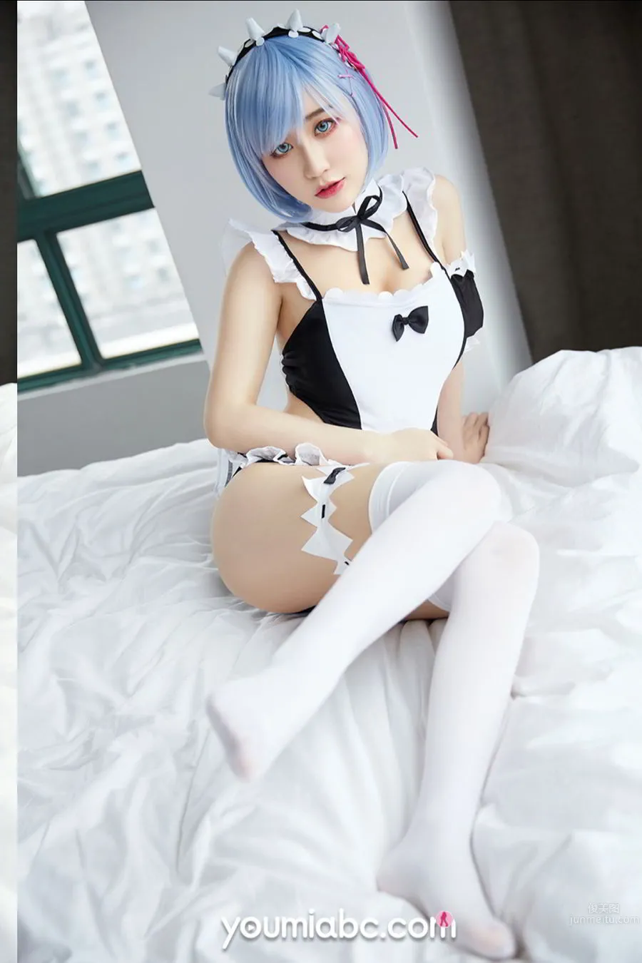 尤蜜Youmi 2019.12.05 绯月櫻-Cherry 蕾姆女仆 1