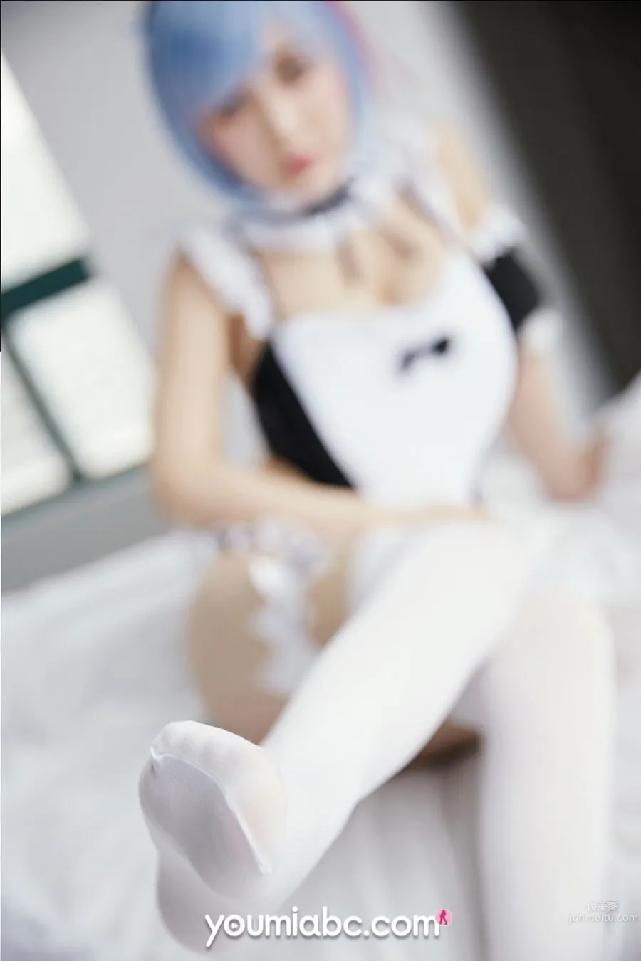 尤蜜Youmi 2019.12.05 绯月櫻-Cherry 蕾姆女仆 19