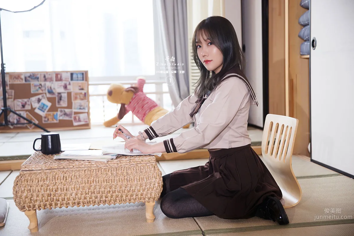 [TouTiao頭條女神] 蜜絲系列028期 鄰家小學妹 陳亦菲 14