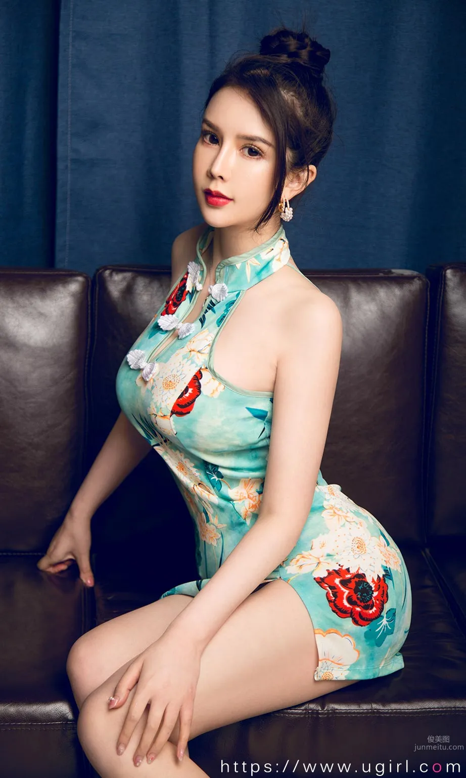 李麗莎高叉旗袍 大小姐的裙擺 5