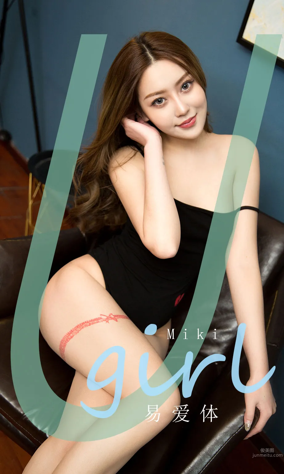 Miki的易爱体 黑色比基尼_0