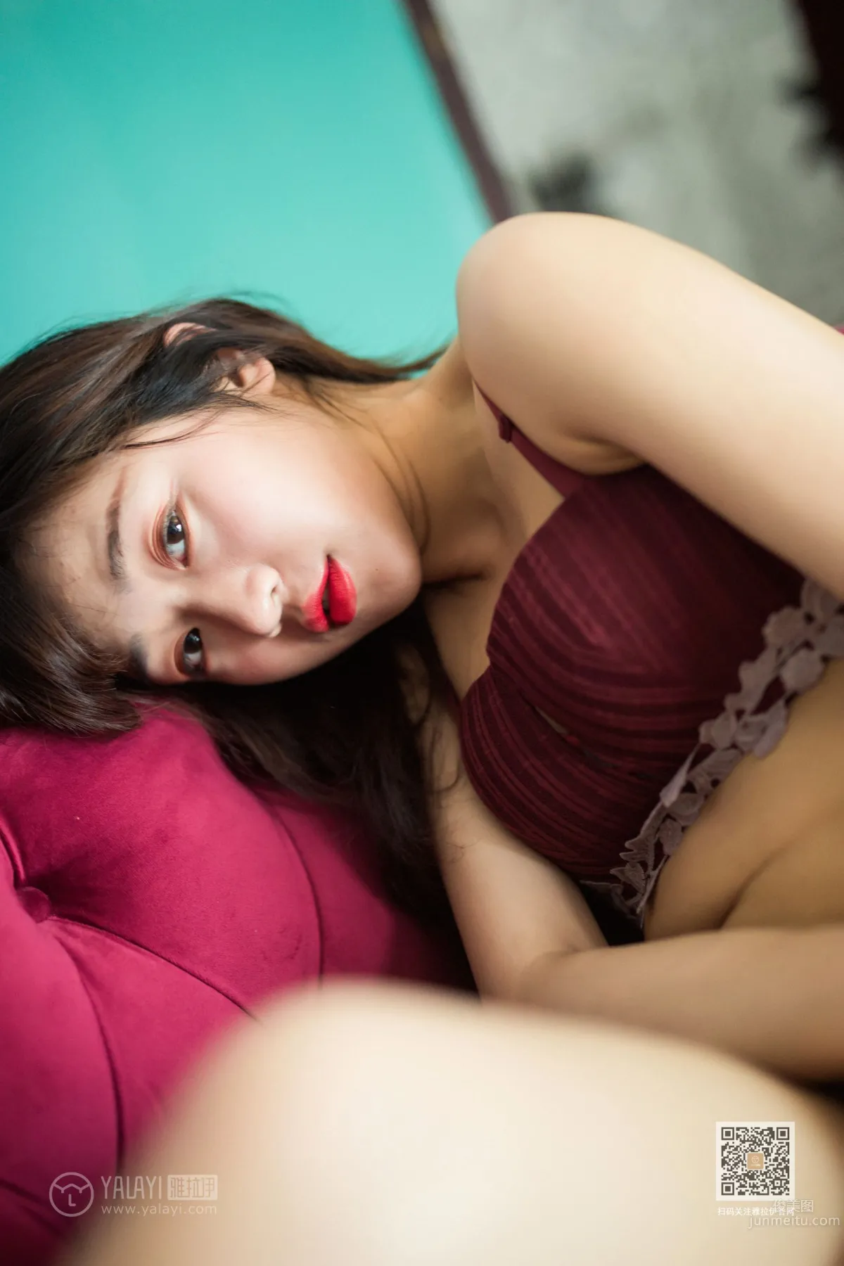 [YALAYI雅拉伊] 2020.01.08 Vol.514 紫紅天鵝絨 小穎 21