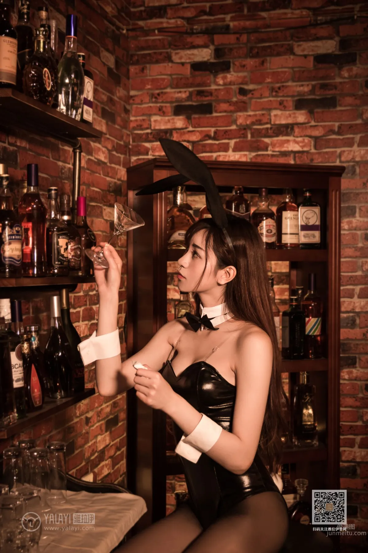 [YALAYI雅拉伊] 2020.02.03 Vol.533 酒吧兔女郎 陈若冰_16