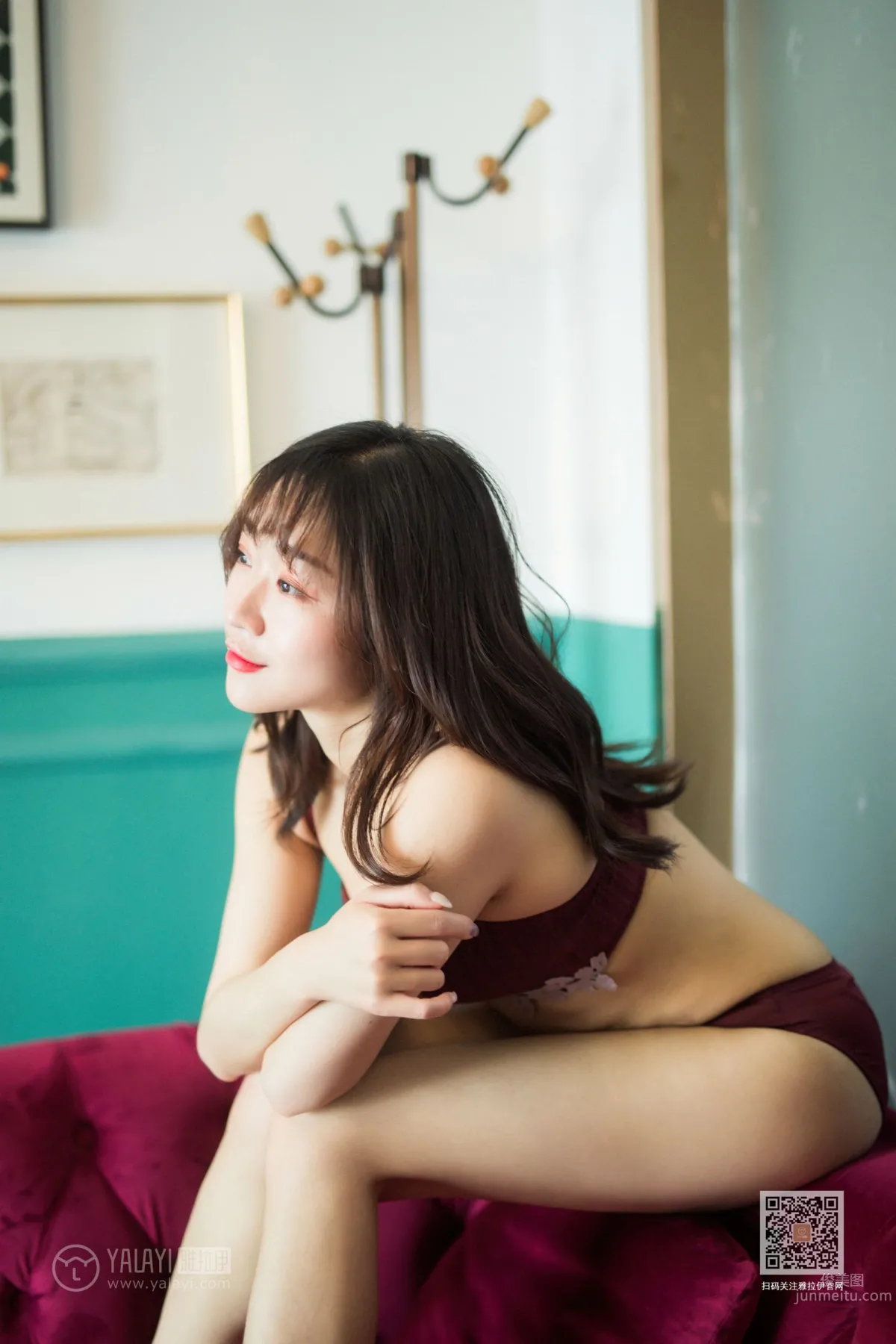 [YALAYI雅拉伊] 2020.01.08 Vol.514 紫紅天鵝絨 小穎 28