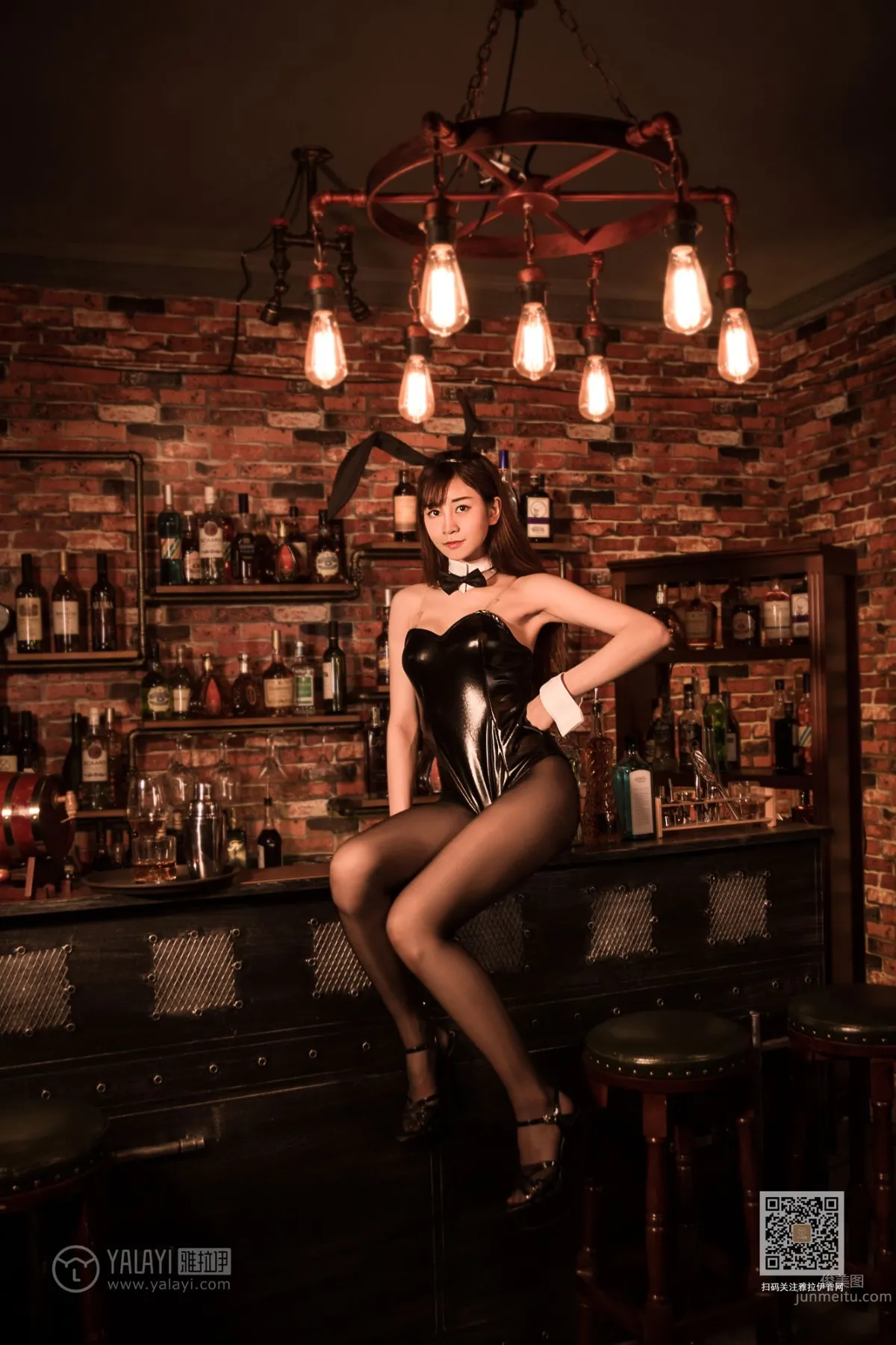 [YALAYI雅拉伊] 2020.02.03 Vol.533 酒吧兔女郎 陈若冰_34